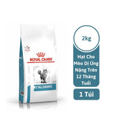 Thức Ăn Hạt Điều Trị Bệnh Cho Mèo Dị Ứng Nặng Royal Canin Anallergenic 2kg